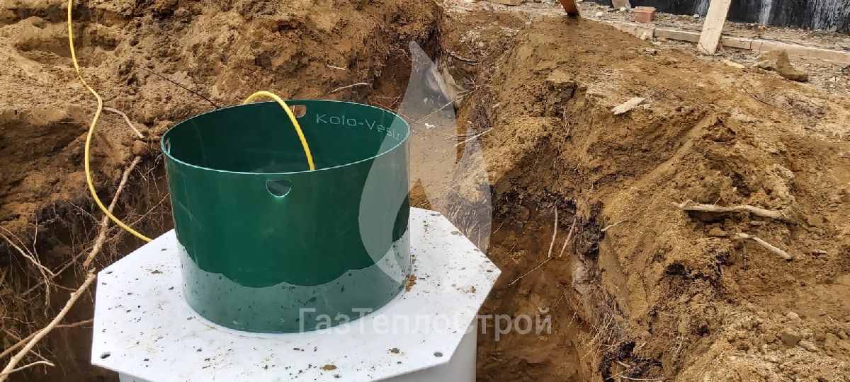 Септик Kolo Vesi 8 установка в почву в загородном доме