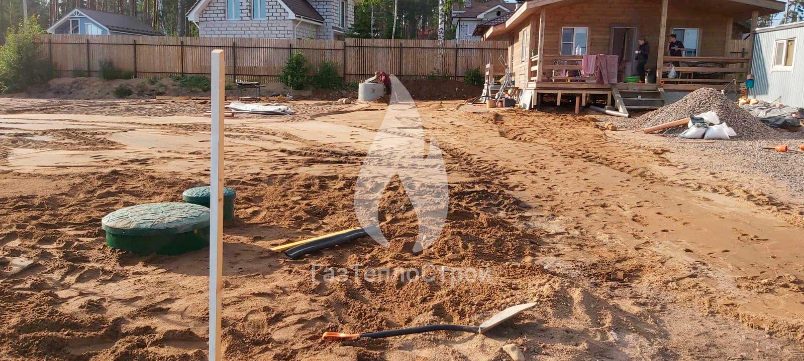 Фото установочных работ